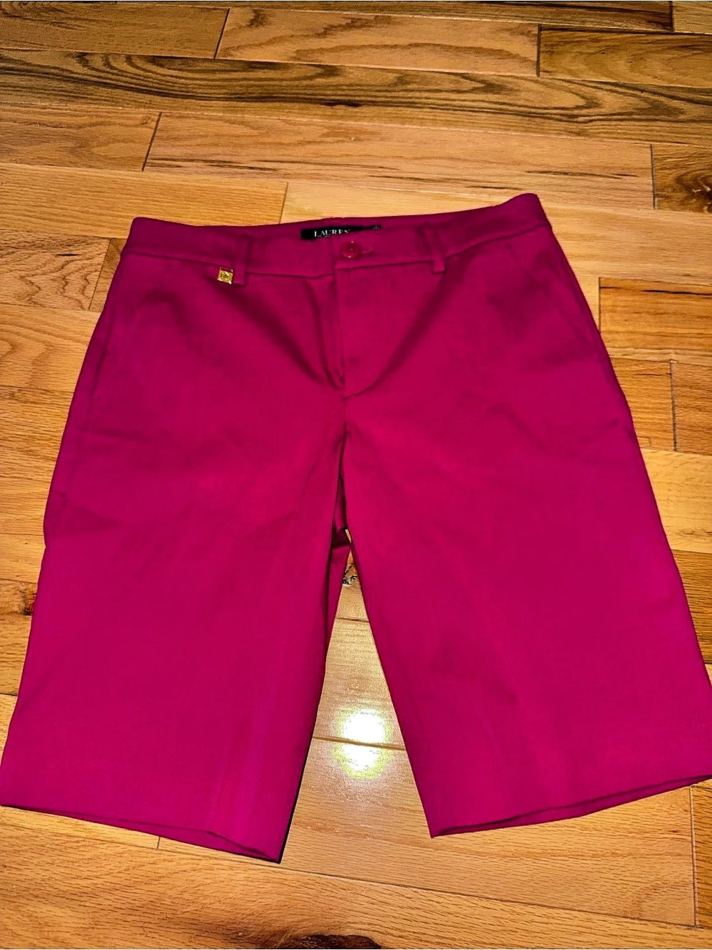 Lauren Ralph Lauren Bermuda Shorts in Pink Size 4